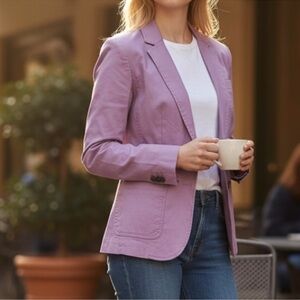 Women's Purple Blazer